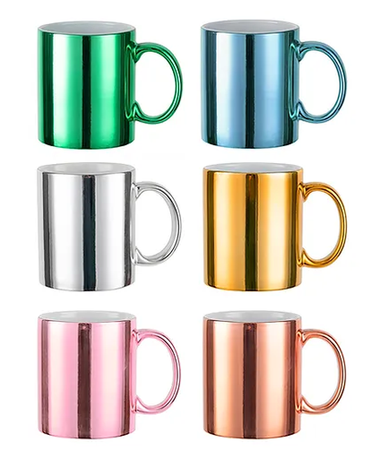 Taza metalizada 11 oz