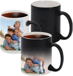 Taza mágica de cerámica de 11 oz
