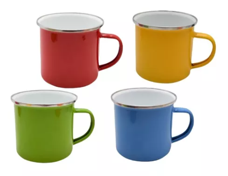 Taza de peltre 10 oz